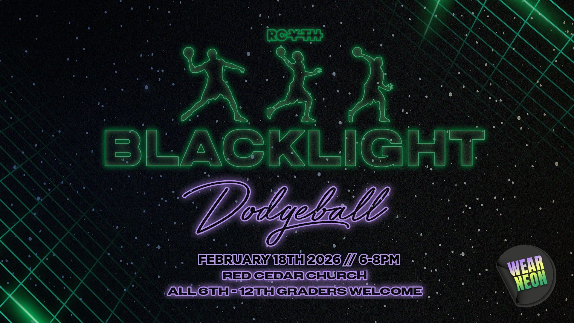 Blacklight Dodgeball TONIGHT!